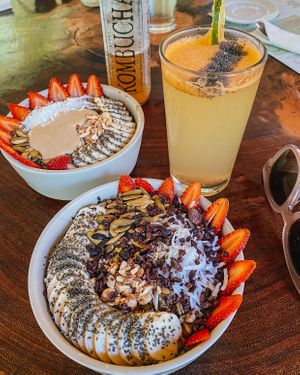 Smoothiebowl  at Raw Love - Ahau Tulum Beach in Tulum