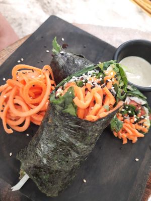 Maki Roll at Raw Love - Ahau Tulum Beach in Tulum