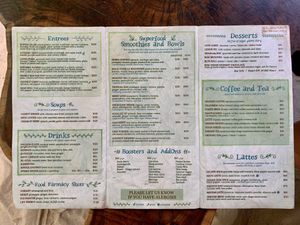 Menu   at Raw Love - Ahau Tulum Beach in Tulum