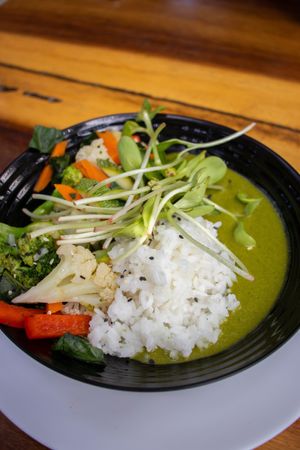 Curry Bowl  at Raw Love - Ahau Tulum Beach in Tulum
