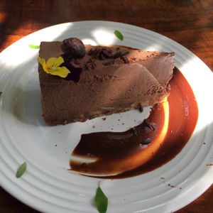 Chocolate Cake  at Raw Love - Ahau Tulum Beach in Tulum