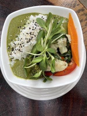 Curry  at Raw Love - Ahau Tulum Beach in Tulum