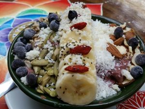 acai bowl at Raw Love - Ahau Tulum Beach in Tulum