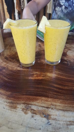 The best smoothie there, Passion Elixir!! at Raw Love - Ahau Tulum Beach in Tulum