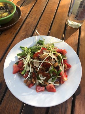 Raw phad thai at Raw Love - Ahau Tulum Beach in Tulum