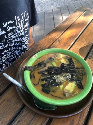 Miso soup at Raw Love - Ahau Tulum Beach in Tulum