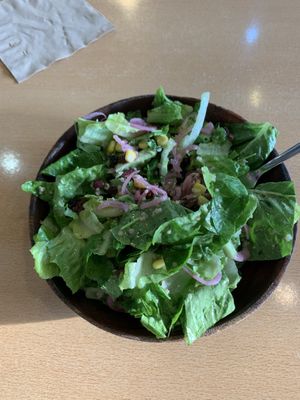 Quinoa salad (offered on the menu); added red kidney beans at Juju Eats in Metro Manila