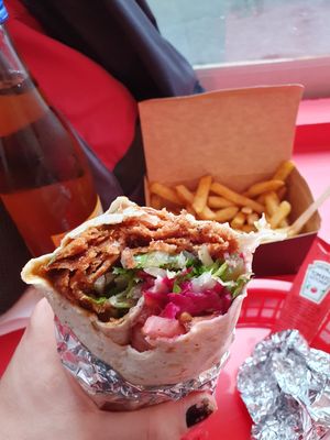 Dürum Bite at Döner Pro in Berlin