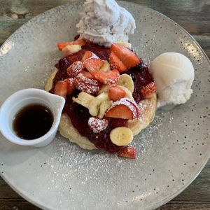 Vegan Pancakes  at The Pizza and Pasta Kitchen in Toongabbie