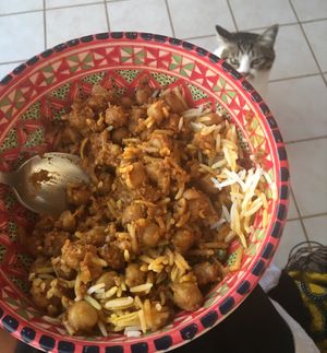 Chana Masala (take out) at Khana Khazana in Kigali