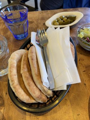 Bread 🍞  at Hummus Bar in Lund