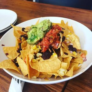 Nachos at The Dancing Dog in Urbana