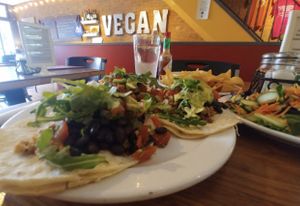 Tacos at The Dancing Dog in Urbana