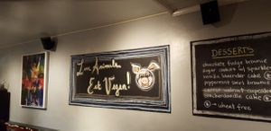 Eat vegan!! at The Dancing Dog in Urbana