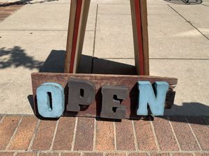 Outside... at The Dancing Dog in Urbana