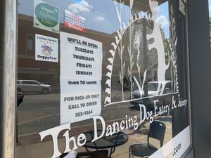 Storefront at The Dancing Dog in Urbana