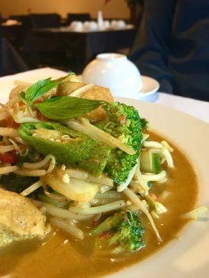 Vegetable and tofu curry at Chanhouse in Doncaster