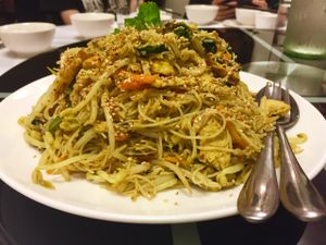Singapore noodles at Chanhouse in Doncaster