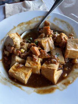 Sze chuan tofu   at Chanhouse in Doncaster