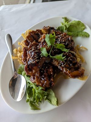 Black vinegar spare ribs at Chanhouse in Doncaster