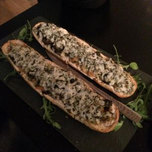 Vegan Bruschetta at Pop 101 in Porto
