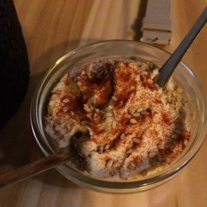 Hummus at Pop 101 in Porto