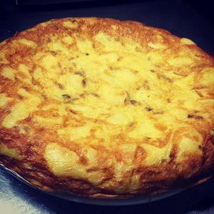 Original Spanish Tortilla - made with organic eggs at Pop 101 in Porto