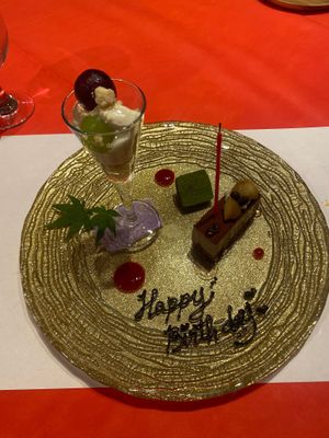 Gorgeous birthday cake at Little-Heaven in Kyoto