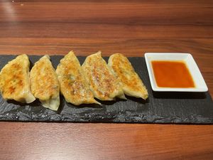 Dumplings   at Little-Heaven in Kyoto