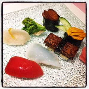 Vega sushi. Wow! at Little-Heaven in Kyoto