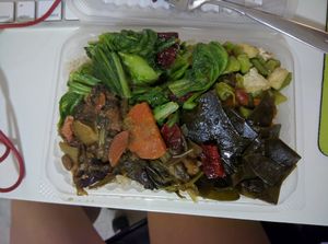 Average Economy Rice at very low price. Taste is not the best, some are slightly oily, some are slightly salty. at Heng Xin Vegetarian in Penang