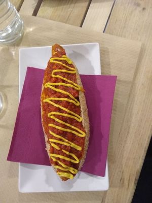 Frankfurt at Dolce Pizza y Los Veganos - Hipolit Lazaro in Barcelona