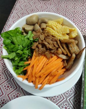  at Boddhi Garden Vegetarian Restaurant in Kathmandu