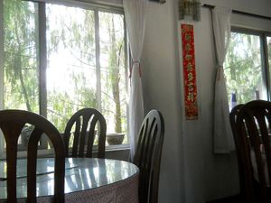 inside at Boddhi Garden Vegetarian Restaurant in Kathmandu