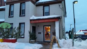 outside at Bliss in Thunder Bay