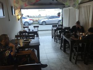 Inside at El Punto Veggie in Salento