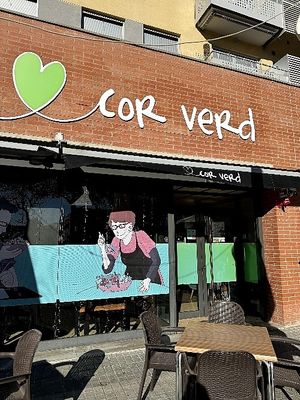 Entrance at Cor Verd in Igualada