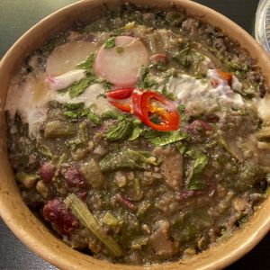 Sabzi stew (delivery)  at Alegria in Tel Aviv