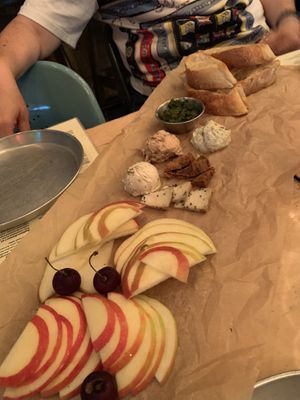 Cheese platter like no other  at Alegria in Tel Aviv