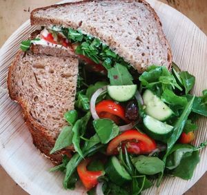 Sandwich, don't remember which one at Alegria in Tel Aviv