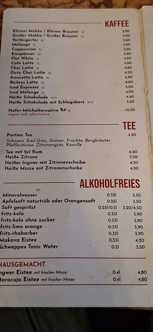  at Cafe Kafka in Vienna