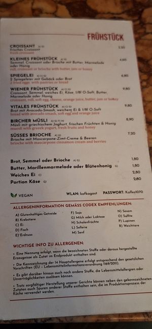  at Cafe Kafka in Vienna