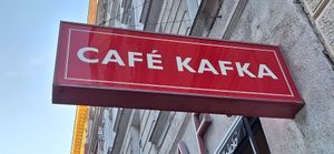  at Cafe Kafka in Vienna