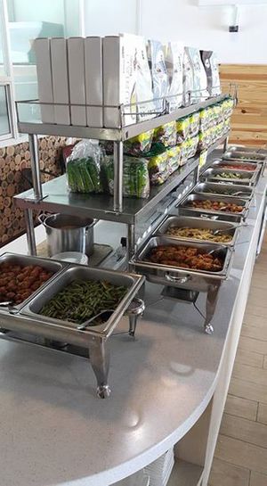 Daily economy lunch available in our cafe!! at Friendstar Cafe House in Kota Kinabalu