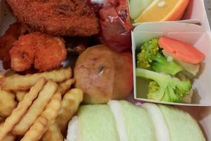 Packed Lunch for students. at Friendstar Cafe House in Kota Kinabalu