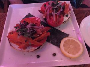 Vegan Lox at No Bones About It - Food Truck in Seattle