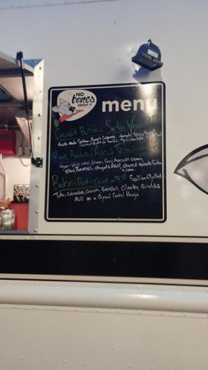 Menu items at No Bones About It - Food Truck in Seattle