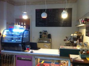 counter at Starfucks in Berlin