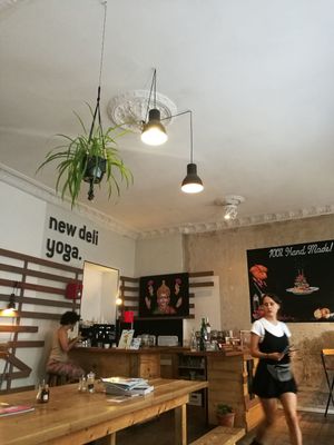 New deli yoga inside at MARIA in Berlin