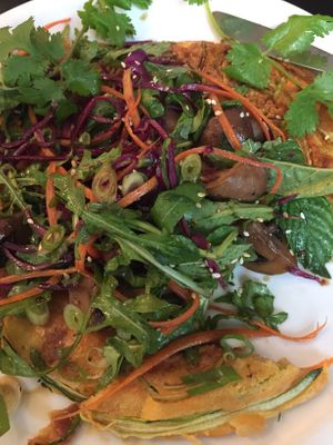 Vegan omelette! at MARIA in Berlin